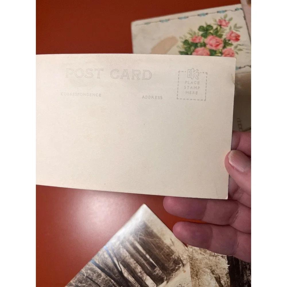 Lot Of 13 Antique/Vintage Embossed Floral Children Places Postcards Early 1900's